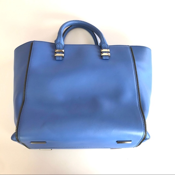 Rebecca Minkoff Blue Mini Perry Tote - Picture 2 of 7
